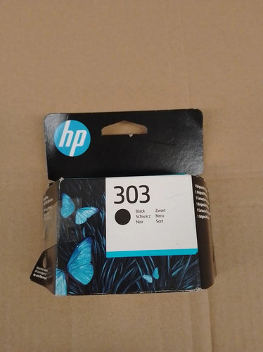 303 black original ink - hp,