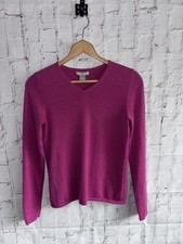 Deane & White Women’s 100% Pure Cashmere Jumper Size Small 8 10 UK Sweater