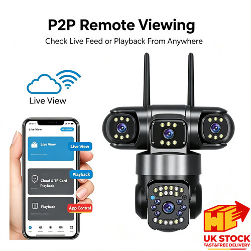 Home security 1080p wireless - security,