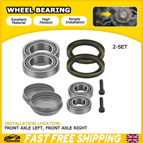 Front wheel bearing kit - 2x, for