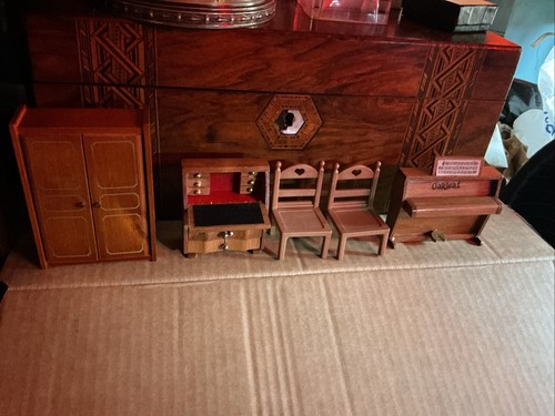 Dolls house lounge - lounge, furniture,5