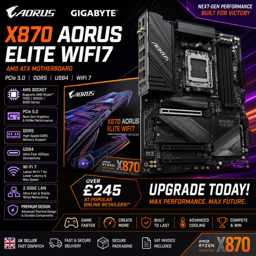Gigabyte x870 aorus elite - gigabyte,