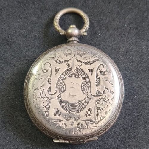 Antique solid silver ladies - silver,