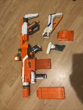 Nerf elite Stryfe And Stockshot Modulus Dart Gun  Blaster And Accessories