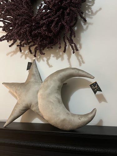Moon velvet home decor - velvet,