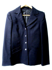 Rare 1970s Obsolete Women's Prison Officer Uniform Jacket With Shoulder Badges.