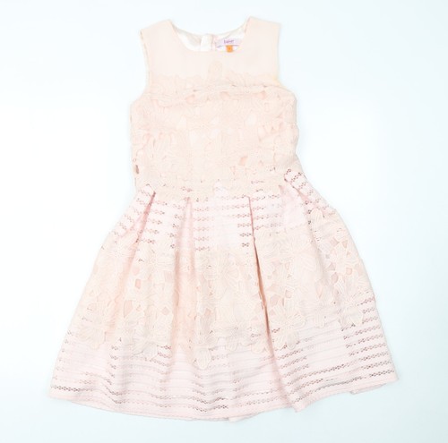 Ted baker girls pink lace - pink,