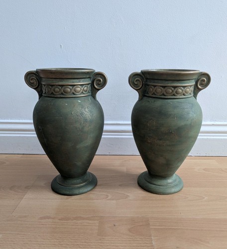 Pair vintage tuscan grecian - tuscan,