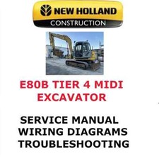 NEW HOLLAND E80B TIER 4 MIDI