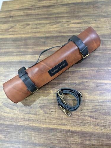 Personalised leather knife - personalised,