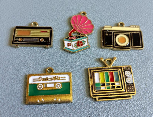 Retro appliances gold - retro,