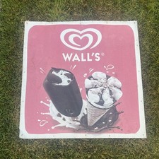 Large Wall’s Ice cream Advertising Sign
