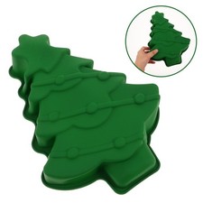 1pc Silicone Christmas Tree DIY Cake Mold Festival Baking Cups Accessory