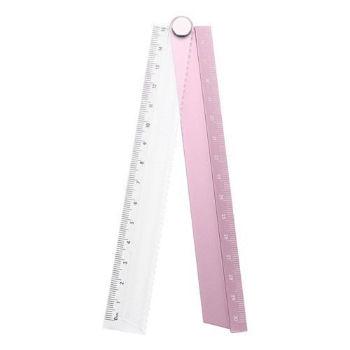 Folding straight ruler - straight, 30cm