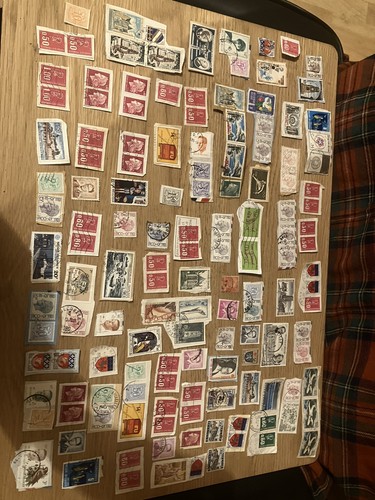 French vintage used postal - used,