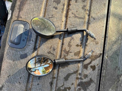 Black mirrors for moto - ,