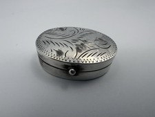 925 Sterling Silver Oval Pill