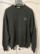 Peter Scott Golf Ballyliffin Golf Club Wool Sweater Green/Grey XXL