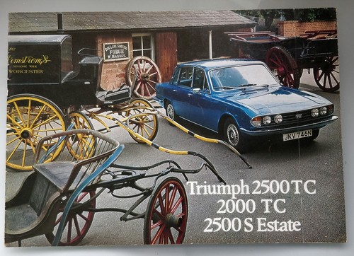 Vintage triumph 2500 s - 2500, tc/2500