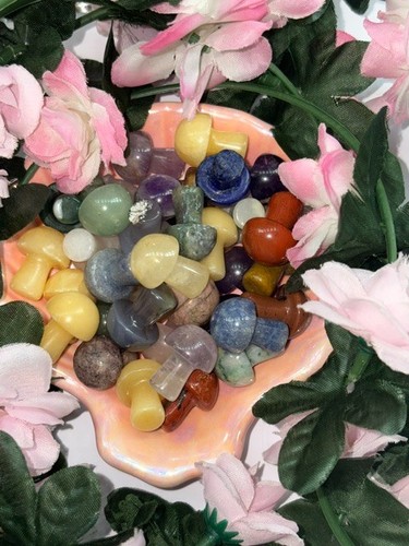 Mini crystal mushrooms - crystal,