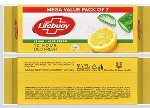 7x125g lifebuoy lemon aloe - 7x125g,