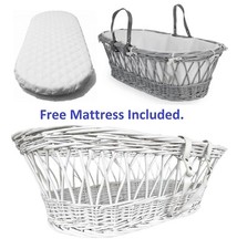 Quality Wicker Moses Basket