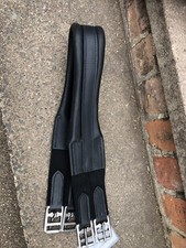 NEW BLACK LEATHER PADDED