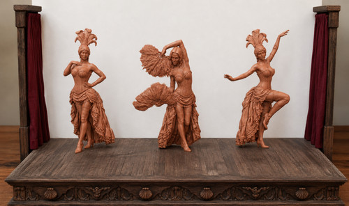 Smf2205 burlesque girls - burlesque,