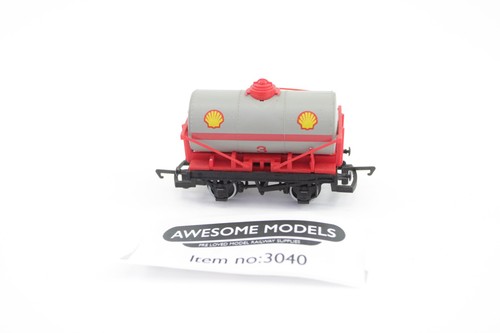 Hornby shell oil tanker wagon - shell,