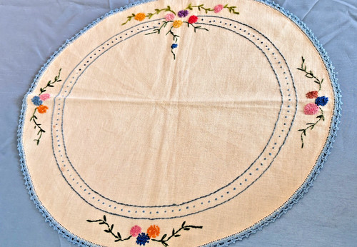 Vintage hand embroidered - vintage,