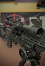 7-35x56 FFP First Focal Plane Rifle Scope Tactical 0.1 MRAD Zero Stop