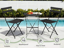 3 Piece Folding Bistro Table