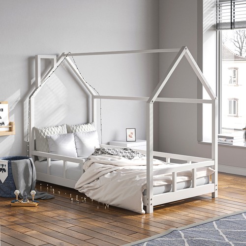 Junior wooden house bed - junior,
