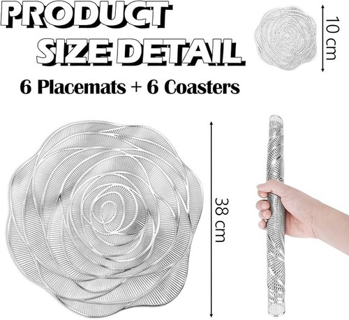 Washable place mats and - mats,