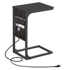 Side Table, C Shaped End Table