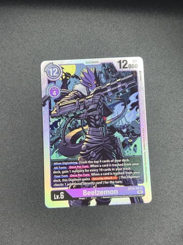 Beelzemon st14 starter - beelzemon, sr
