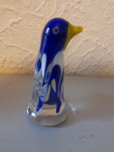Vintage penguin hand blown - vintage,