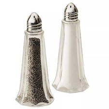 2pc Glass Salt Pepper Shaker