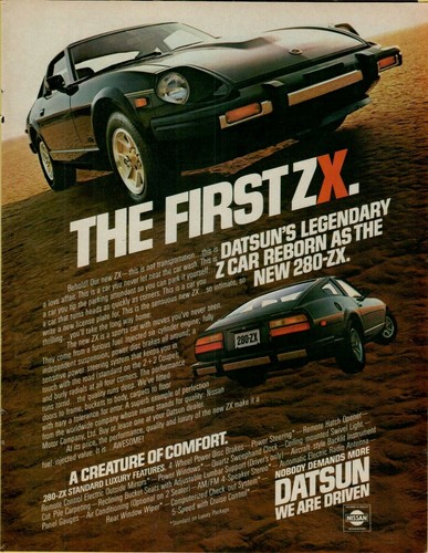 1979 datsun new 280 - 280-zx, z