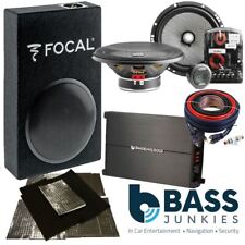 Focal 8" 250W Car Sub & 6.5"