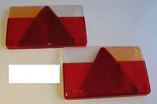 R/H L/H AJBA FP40 REPLACEMENT REAR LIGHT LENS  -TRAILER PARTS TO FIT DAXARA ERDE