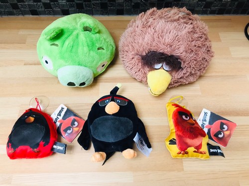 Angry birds plush bundle - bundle, lot