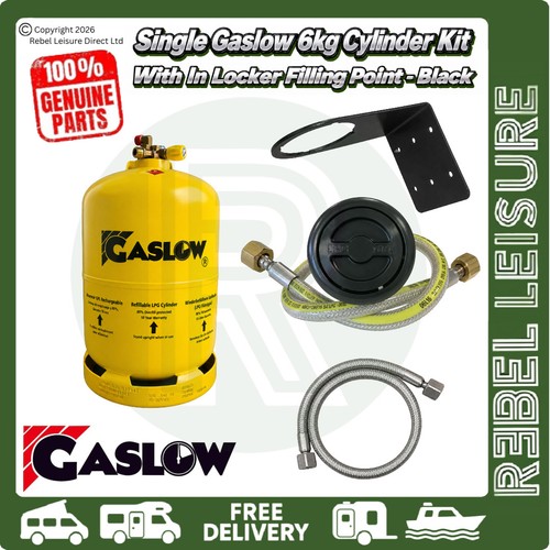 Single gaslow 6kg cylinder - single,