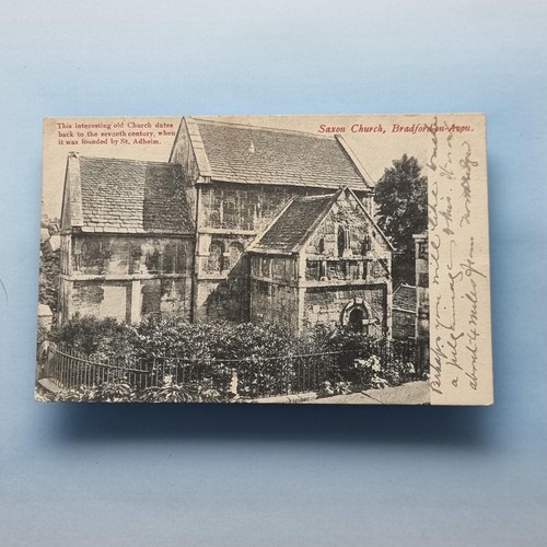 Bradford avon postcard - avon, 1908
