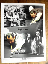 RAY REARDON - WORLD CHAMPION SNOOKER PLAYER - EXTRA LARGE SIGNED MONTAGE