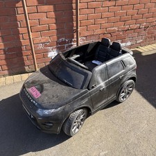 Child’s Ride In Land Rover