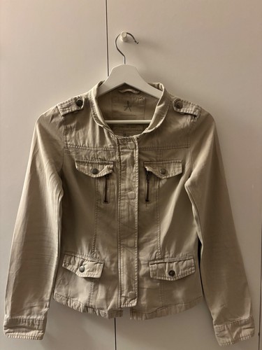 Vintage y2k beige military - vintage,