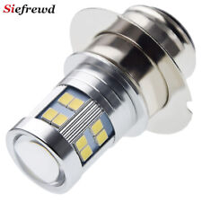 6V / 12V P36D LED Motorcycle Headlight Bulb Lamp Hi/Lo Beam White Negative Earth