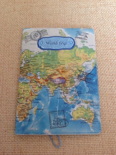 Passport holder world map - holder,