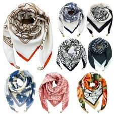 Soft Ladies Square Scarf